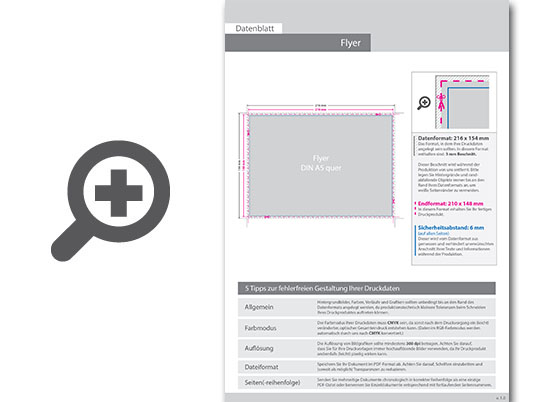 Product Bild multiloft-flyer_din_a5_quer_(21_0_cm_x_14_8_cm)__4_0_farbig_(einseitiger_druck)