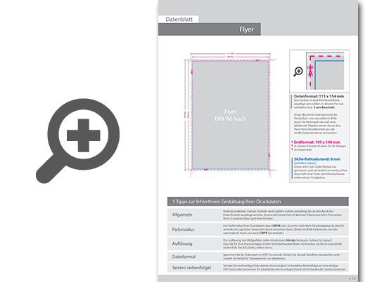 Product Bild hochglanz-uv-lack-flyer_din_a6_(10_5_cm_x_14_8_cm)__beidseitig_bedruckt
